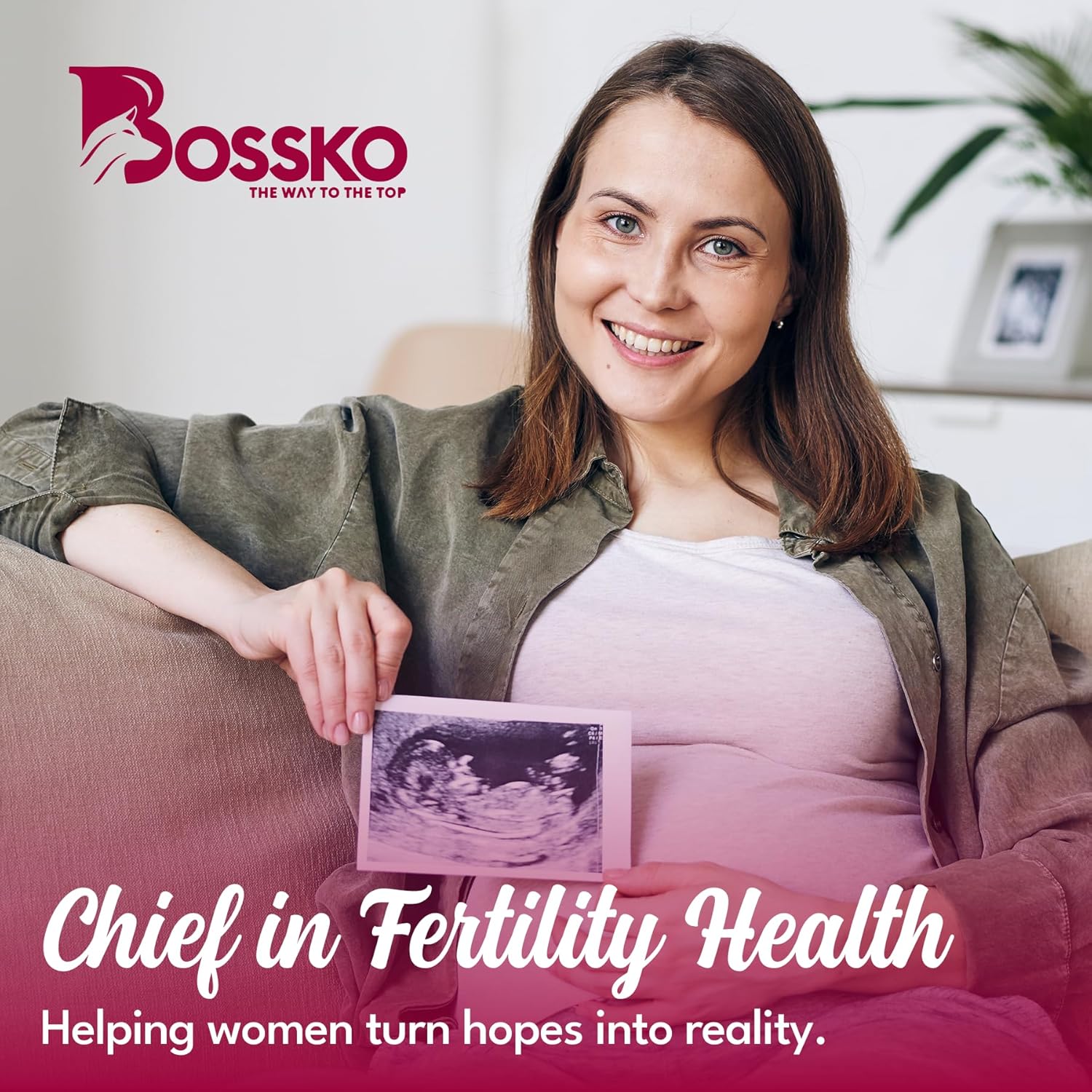 Fertility Gummies for Women with Myo Inositol, Ashwagandha, Turmeric, Folate - Hormone Balance Support - 90 ct Cherry Flavor