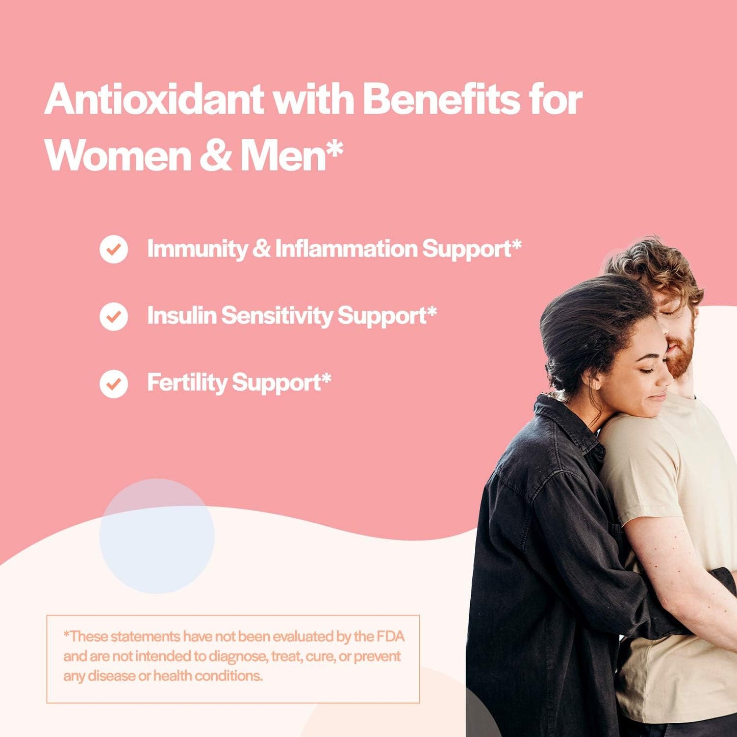 Fertility Support Bundle for Men: NAC Supplement 600mg - His Basic Fertility Supplements