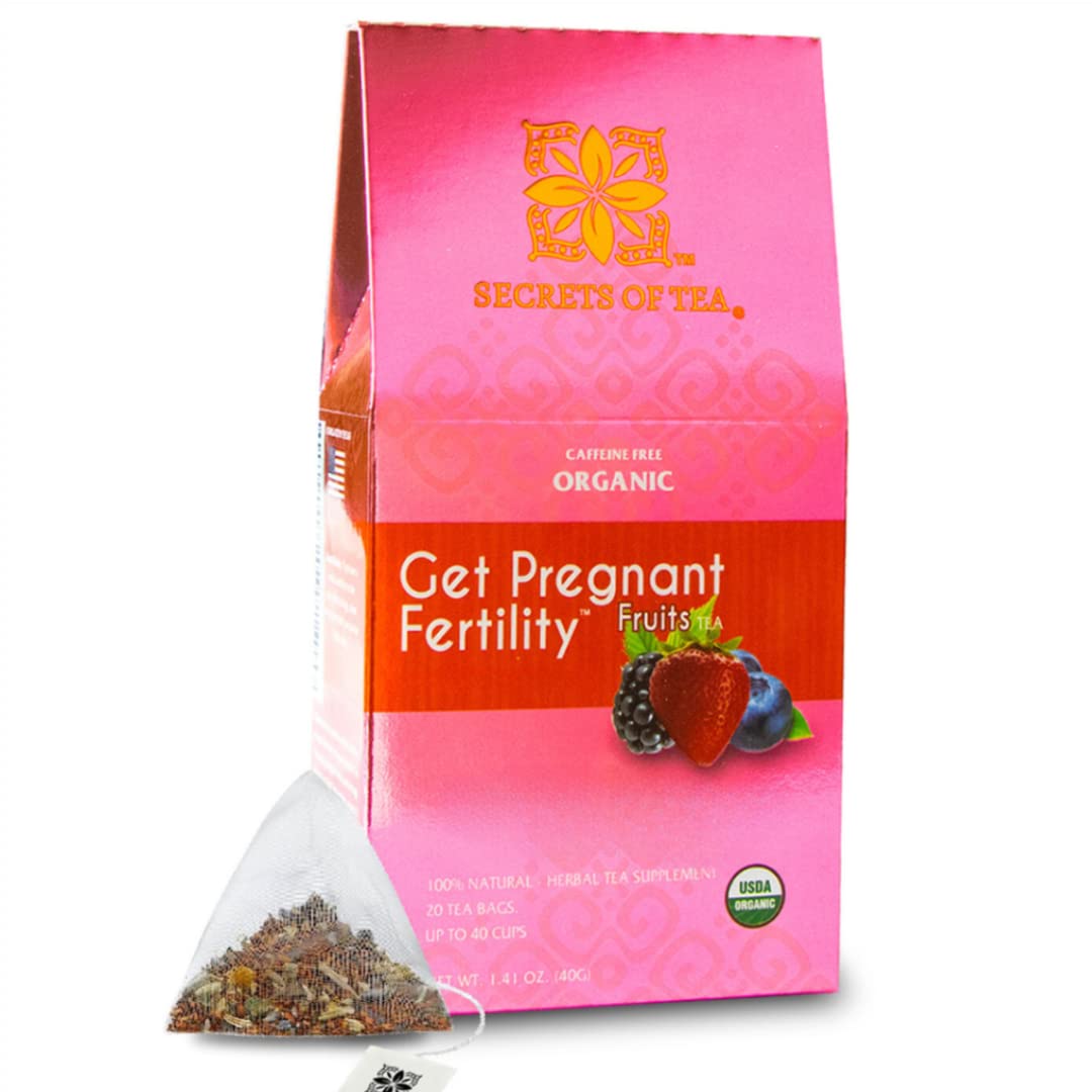 Fertility Tea with Chasteberry for Conception, Ovulation, and Menstrual Cycle Support