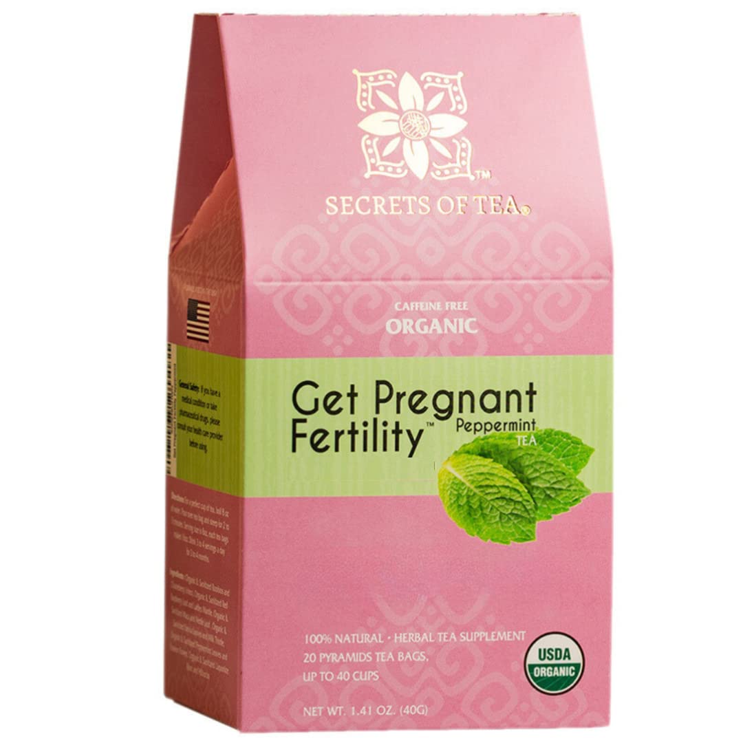 Fertility Tea with Chasteberry for Conception, Ovulation, and Menstrual Cycle Support