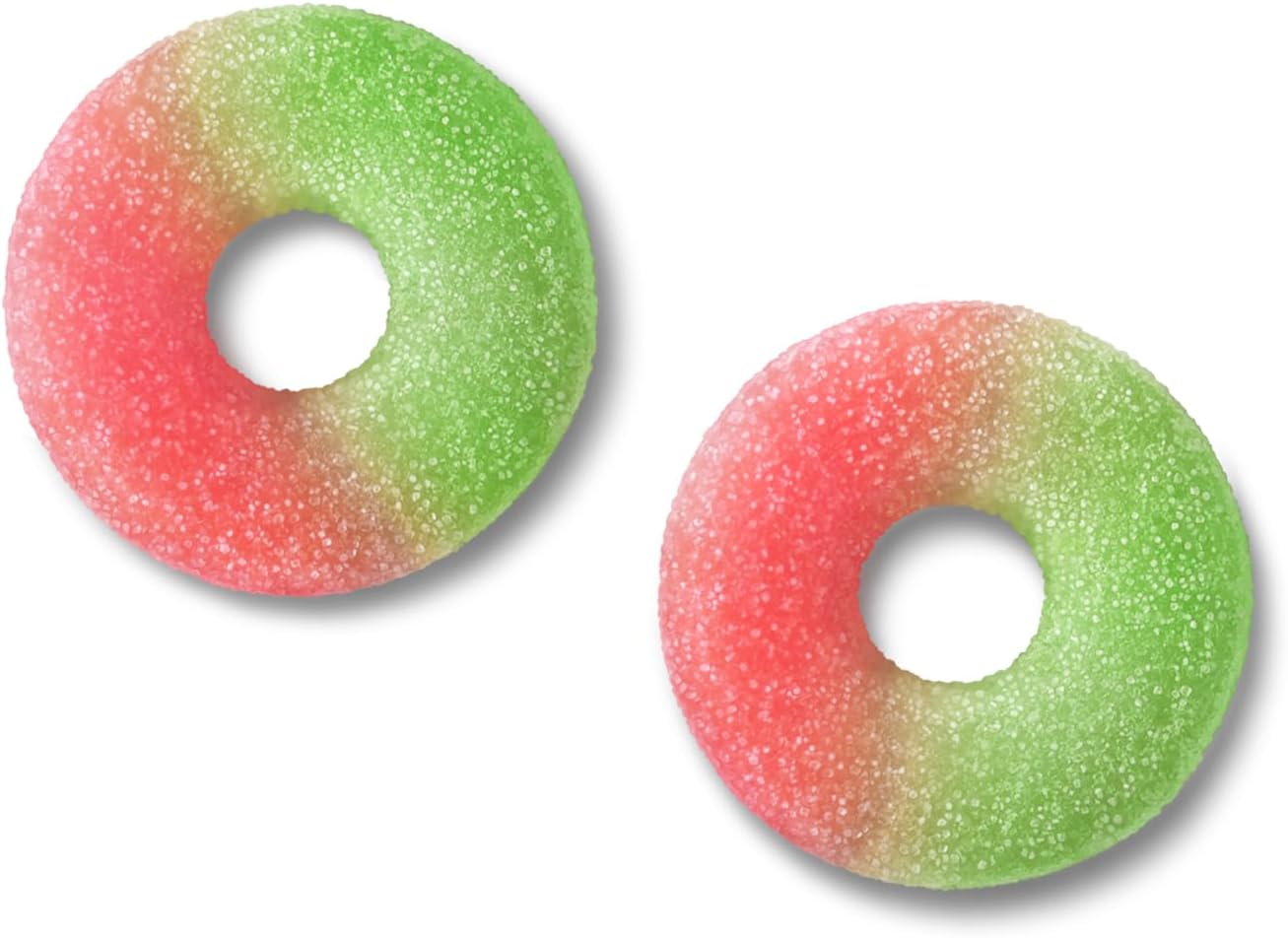 Fiber Gummy Rings with 5g Prebiotic Fiber for Digestive Support - Berry Melon 50ct
