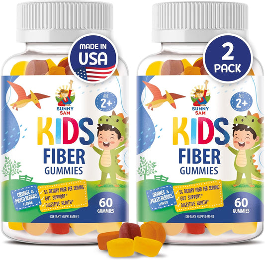 Fiber Gummy Supplement for Kids & Adults - Boost Immunity and Overall Health with SUNNY SAM Gummies