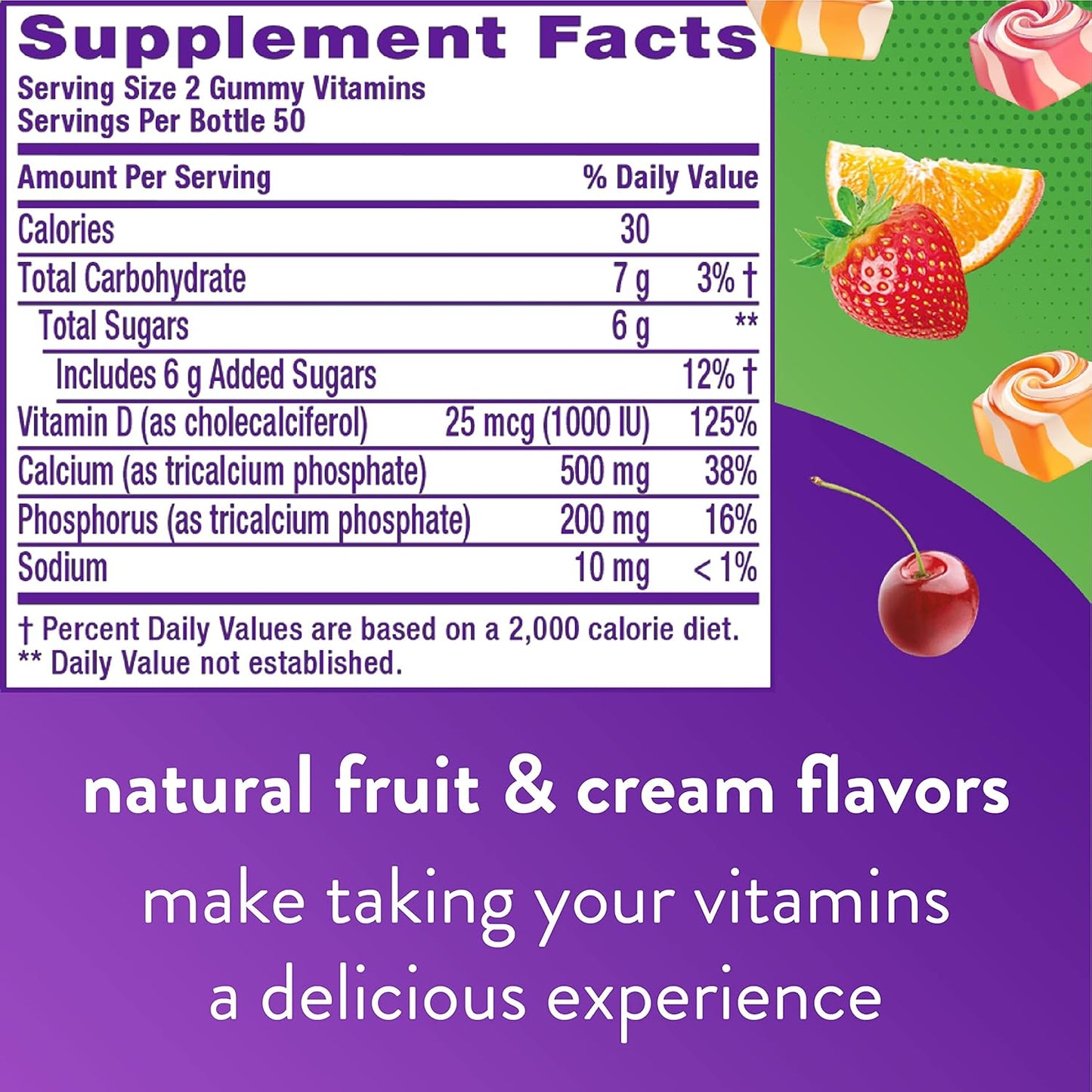 Fiber Well Probiotics Gummies for Adults with Calcium Support - 60 Count Fiber Well Probiotics Gummies & 100 Count Calcium Gummy Vitamins