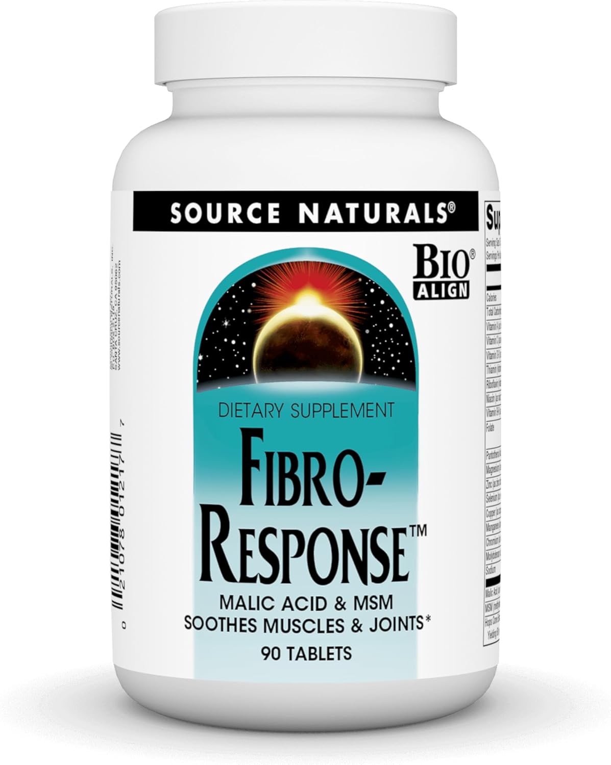 Fibro-Response Malic Acid & MSM Tablets by Source Naturals, 90 Count
