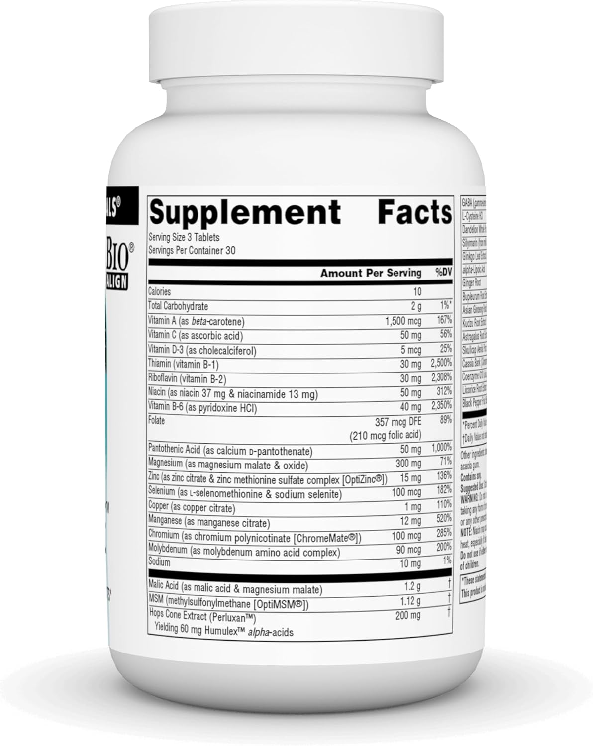 Fibro-Response Malic Acid & MSM Tablets by Source Naturals, 90 Count