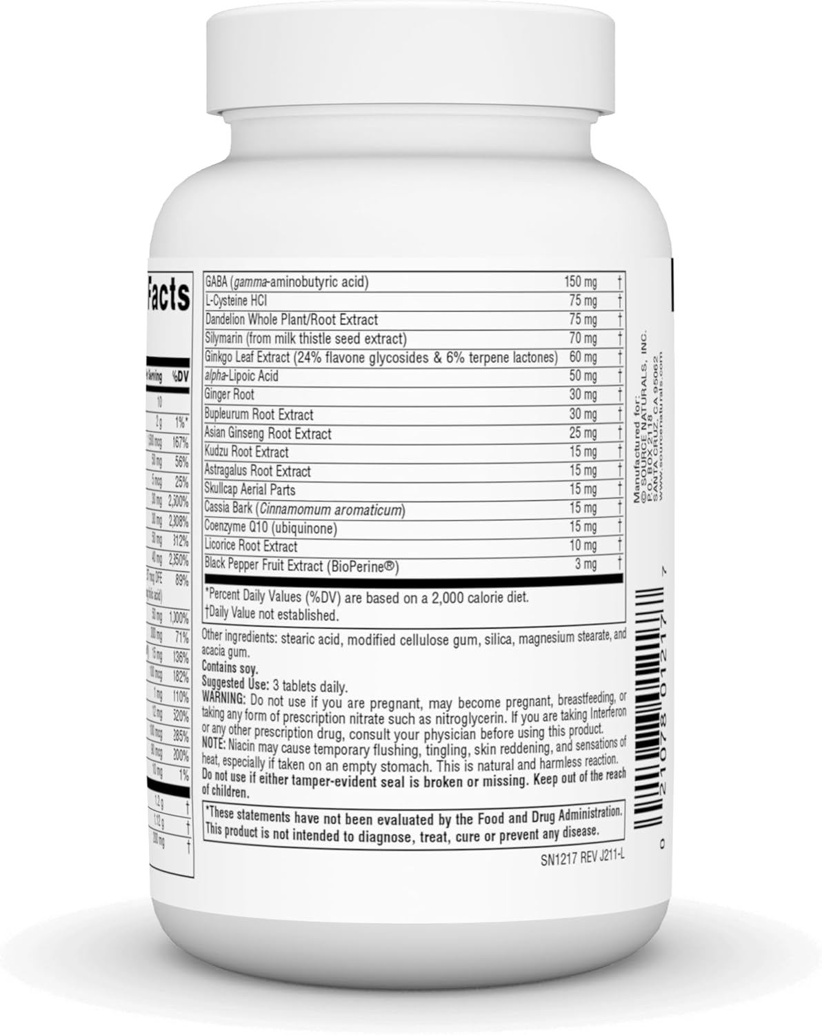 Fibro-Response Malic Acid & MSM Tablets by Source Naturals, 90 Count