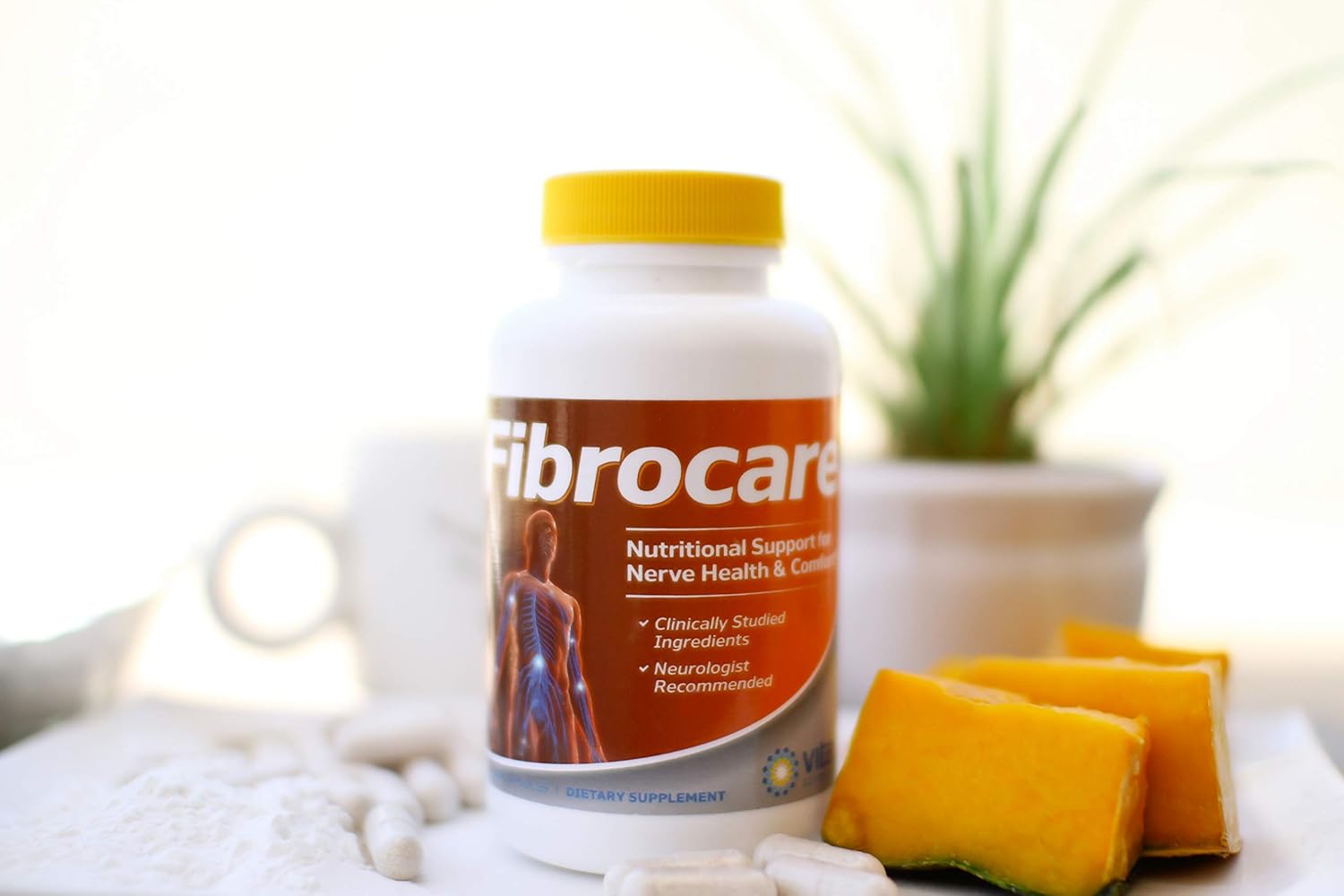 FibroCare Fibromyalgia Supplement with R-ALA for Nerve Health Renewal - 60 Ct.