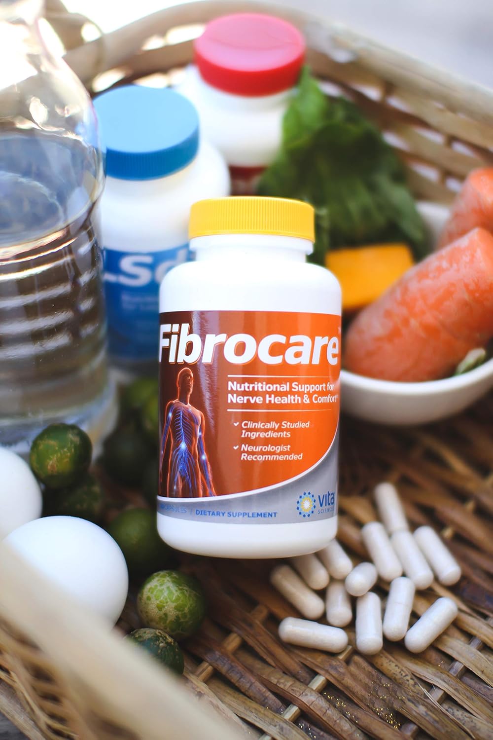 FibroCare Fibromyalgia Supplement with R-ALA for Nerve Health Renewal - 60 Ct.
