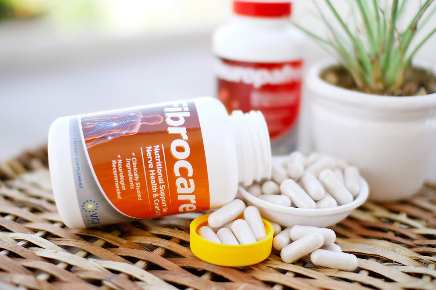 FibroCare Fibromyalgia Supplement with R-ALA for Nerve Health Renewal - 60 Ct.