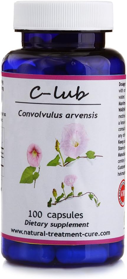 Field Bindweed Leaf Capsules - Convolvulus Arvensis - 100ct - Vegan Supplement by Hekma Center