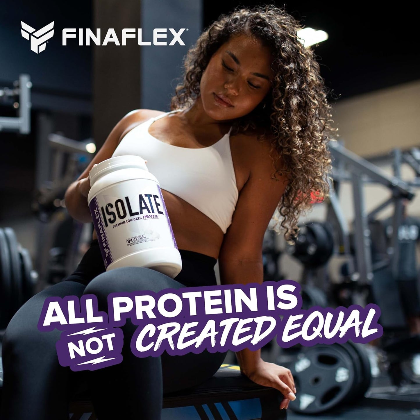 FINAFLEX Isolate Milk Chocolate Protein Powder - 5.5 lb - 25g Protein Per Serving - Milkshake Taste - Sugar, Fat, and Gluten Free - 83 Servings
