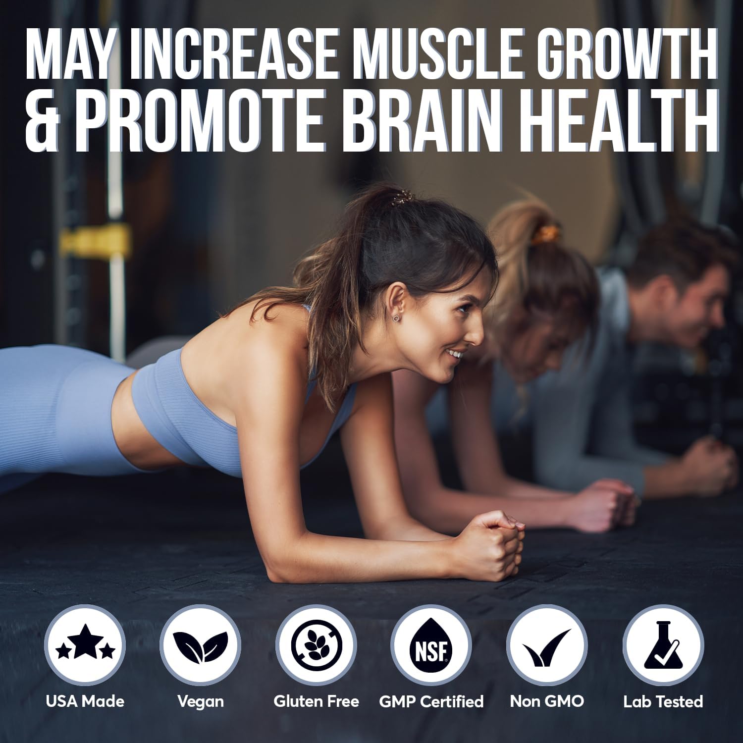 FIOR Micronized Creatine Monohydrate Powder - Pure Non-GMO Vegan Gluten Free Supplement for Men & Women - 5g per Serving - 60 Servings