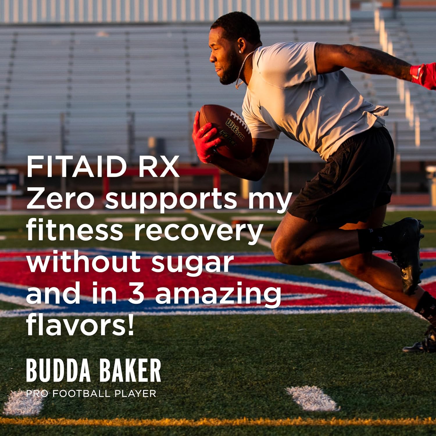 FITAID RX Zero Sugar Workout Recovery Drink Variety Pack - 12 Fl Oz (Pack of 12) - All-In-One Blend with Encapsulated Creatine, BCAAs, Glucosamine, Turmeric, B-Complex, and Electrolytes