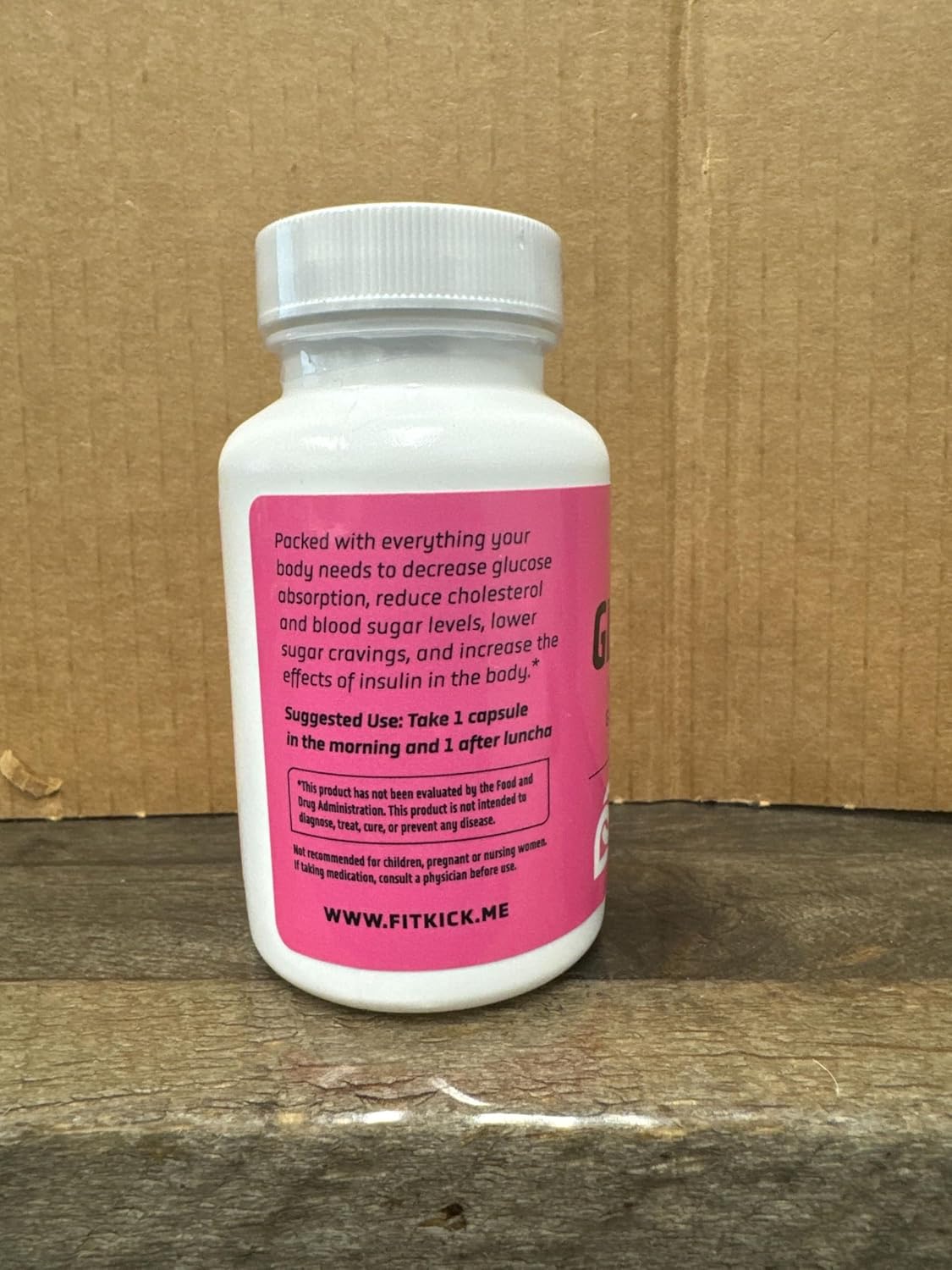 Fitkick Supplements Gluco-Kick: Premium Blood Sugar Support Formula for Health and Energy