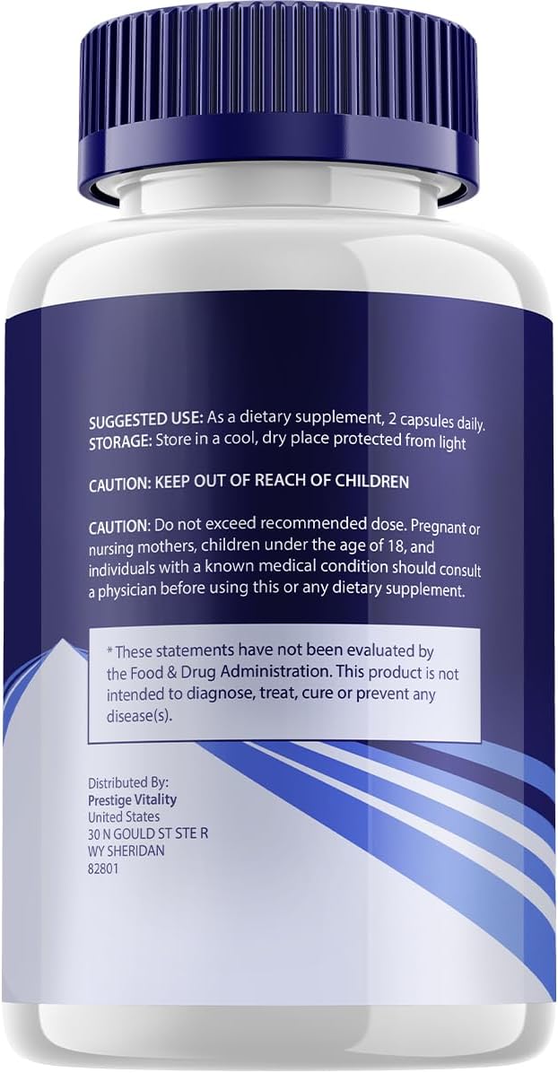FlowForce Max Prostate Supplement for Men - Advanced Energy Pills for Bladder Control and Health - 60 Capsules