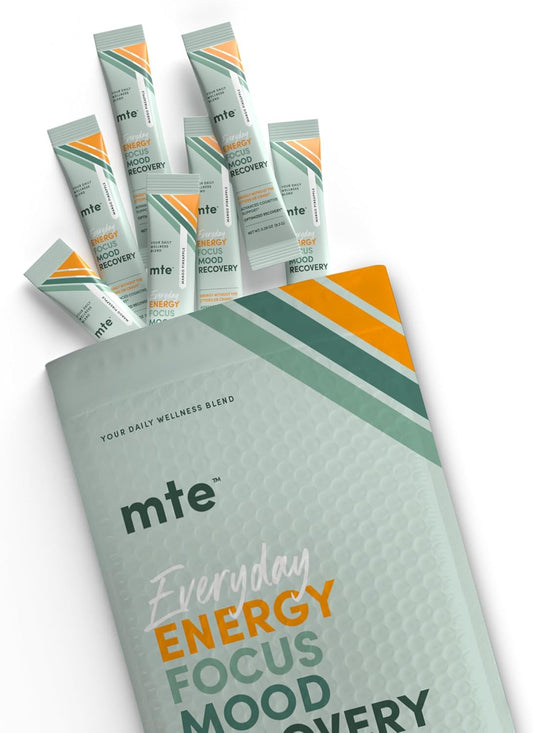 Focus & Productivity Energy Drink Powder - No Sucralose, No Caffeine - Nootropic & Adaptogenic Blend