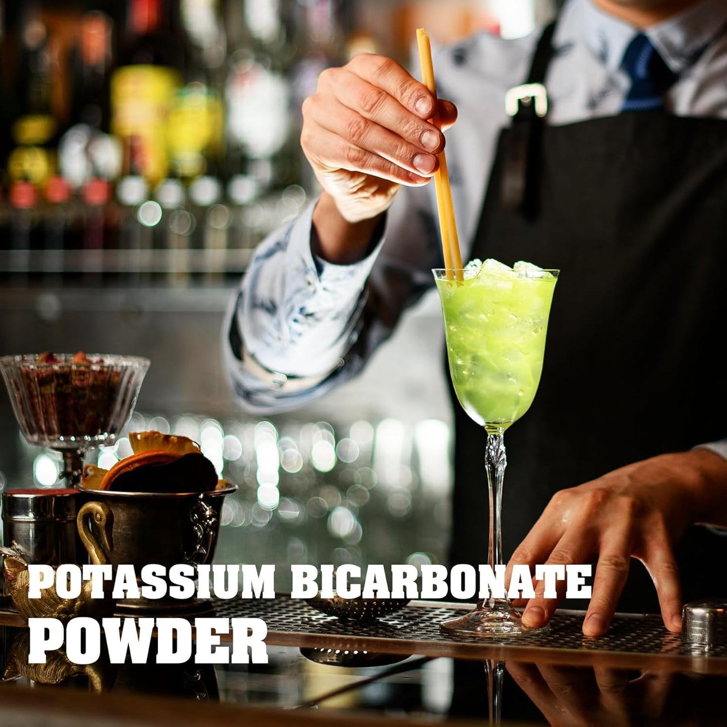 Food Grade Potassium Bicarbonate Powder 10oz - 100% Pure Leavening Agent for Baking, Plants, Cakes, Wine Making - Ideal for Cookies, Snacks, and More!