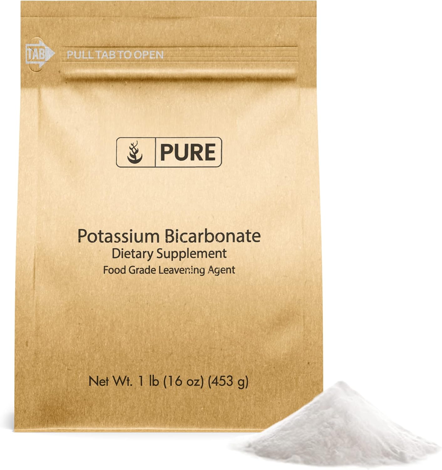 Food-Safe Bundle of Pure Potassium Bicarbonate, Calcium Chloride, & Epsom Salt (1lb) - Ideal for Cooking, Cleaning, and More