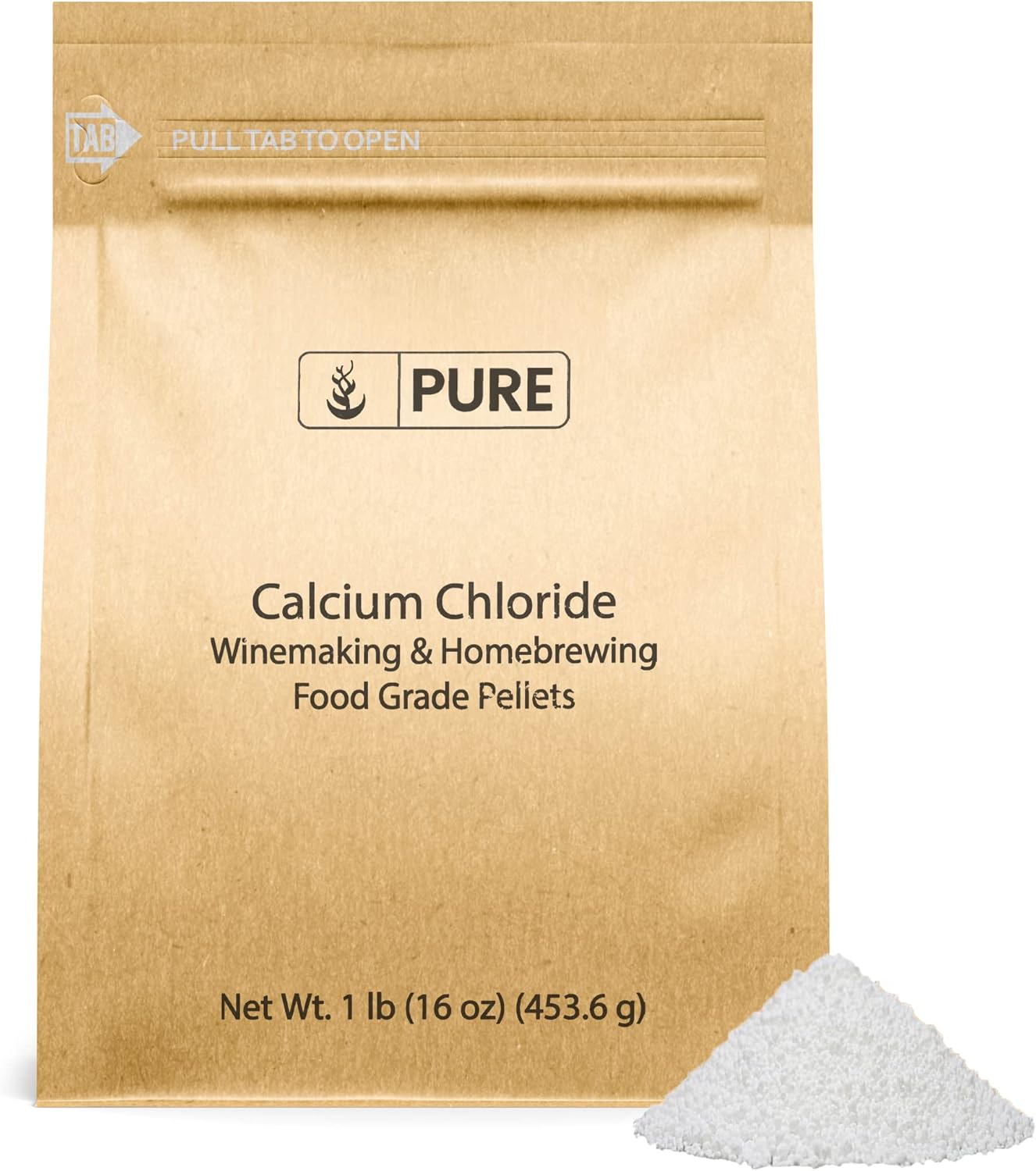 Food-Safe Bundle of Pure Potassium Bicarbonate, Calcium Chloride, & Epsom Salt (1lb) - Ideal for Cooking, Cleaning, and More