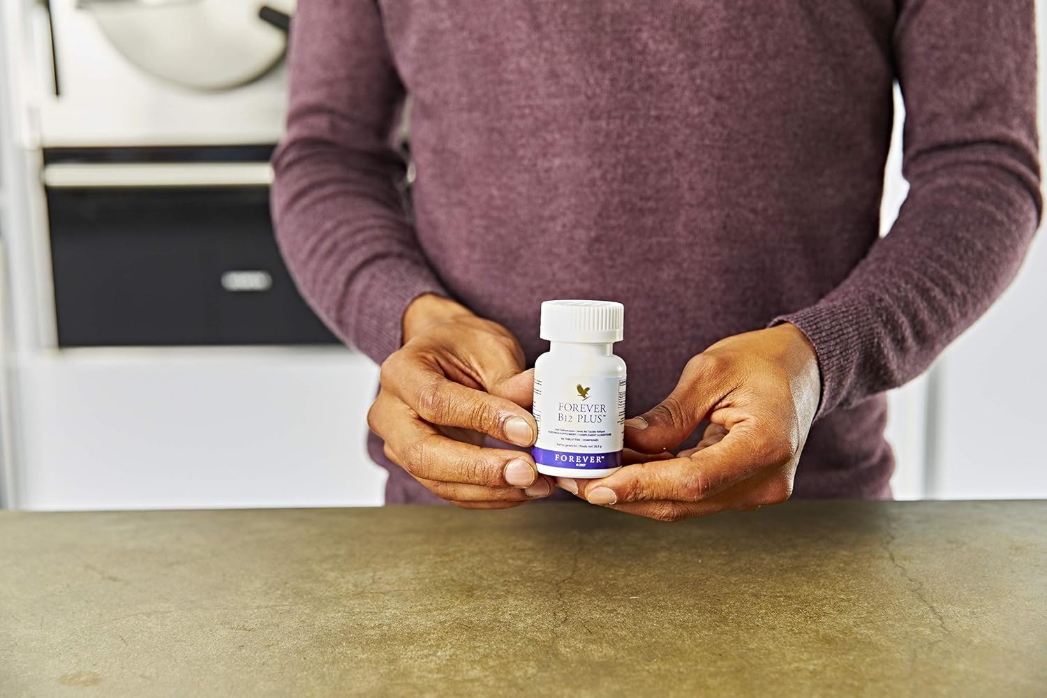 Forever Living B12 Plus: Energy-Boosting Essential B Vitamins for Immune Support - Vegan, Vegetarian, Gluten-Free - 60 Tablets