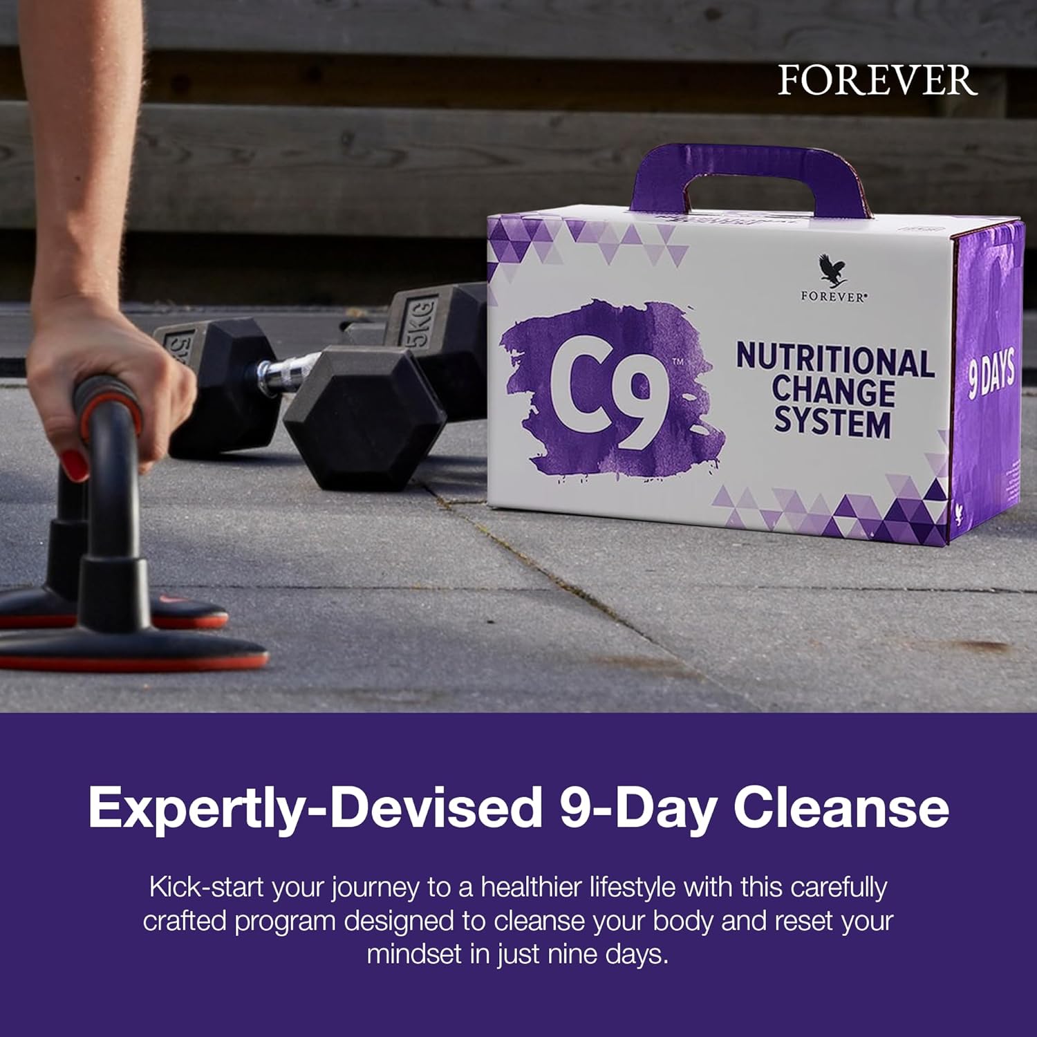 Forever Living C9 Lite Ultra Vanilla Cleanse Kit with Aloe Vera Gel, Plant Protein, Thermogenic Blend, Garcinia Cambogia, & Fiber - Forever Living Products