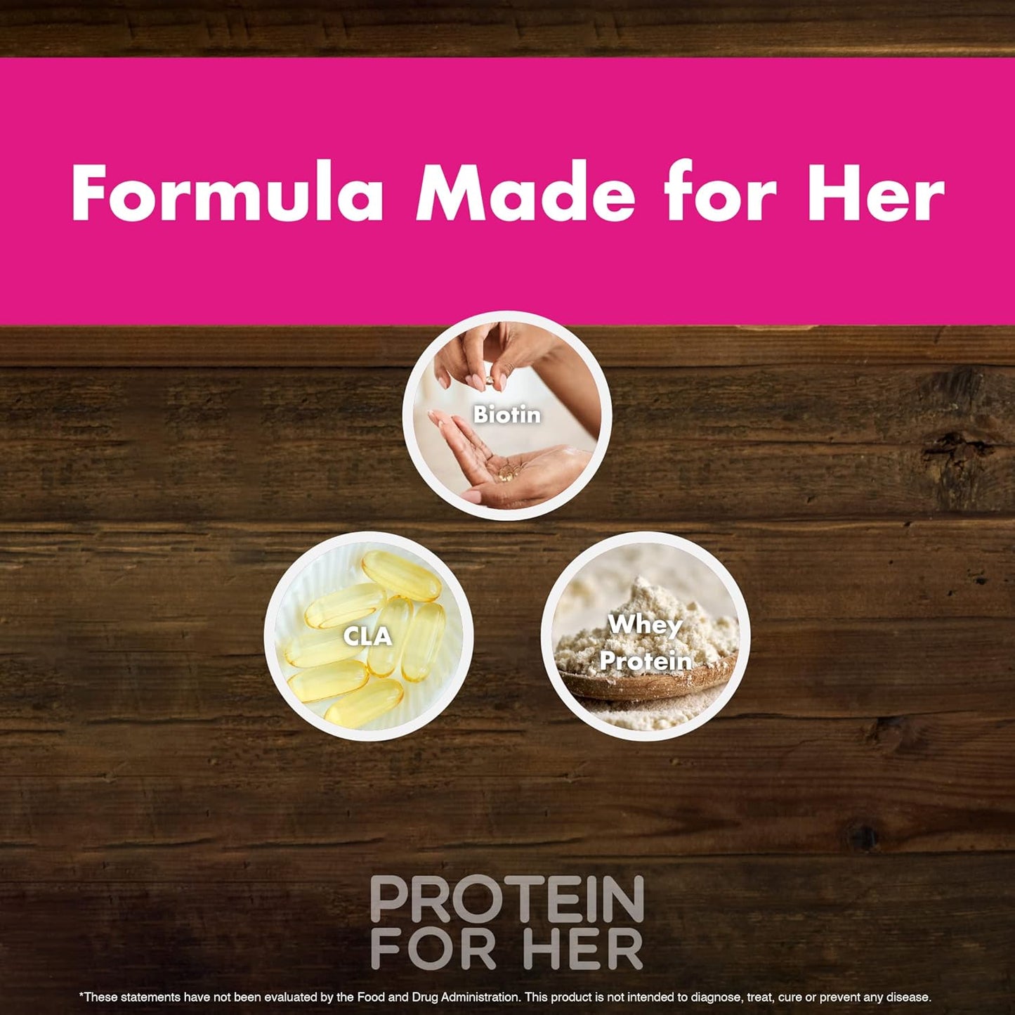 FoxyFit Caramel Mocha Whey Protein Powder for Women with CLA and Biotin - 1.78 lbs