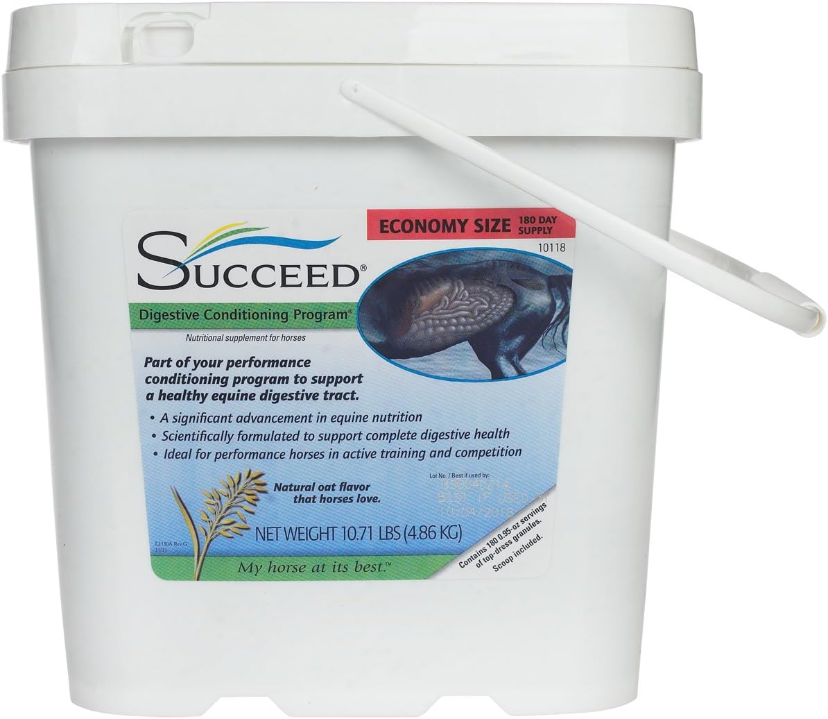 Freedom Health LLC SUCCEED GRANULES 10 LB - Equine Digestive Health Supplement