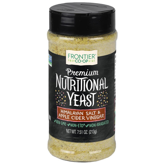 Frontier Co-op Salt & Vinegar Nutritional Yeast - 7.51 OZ