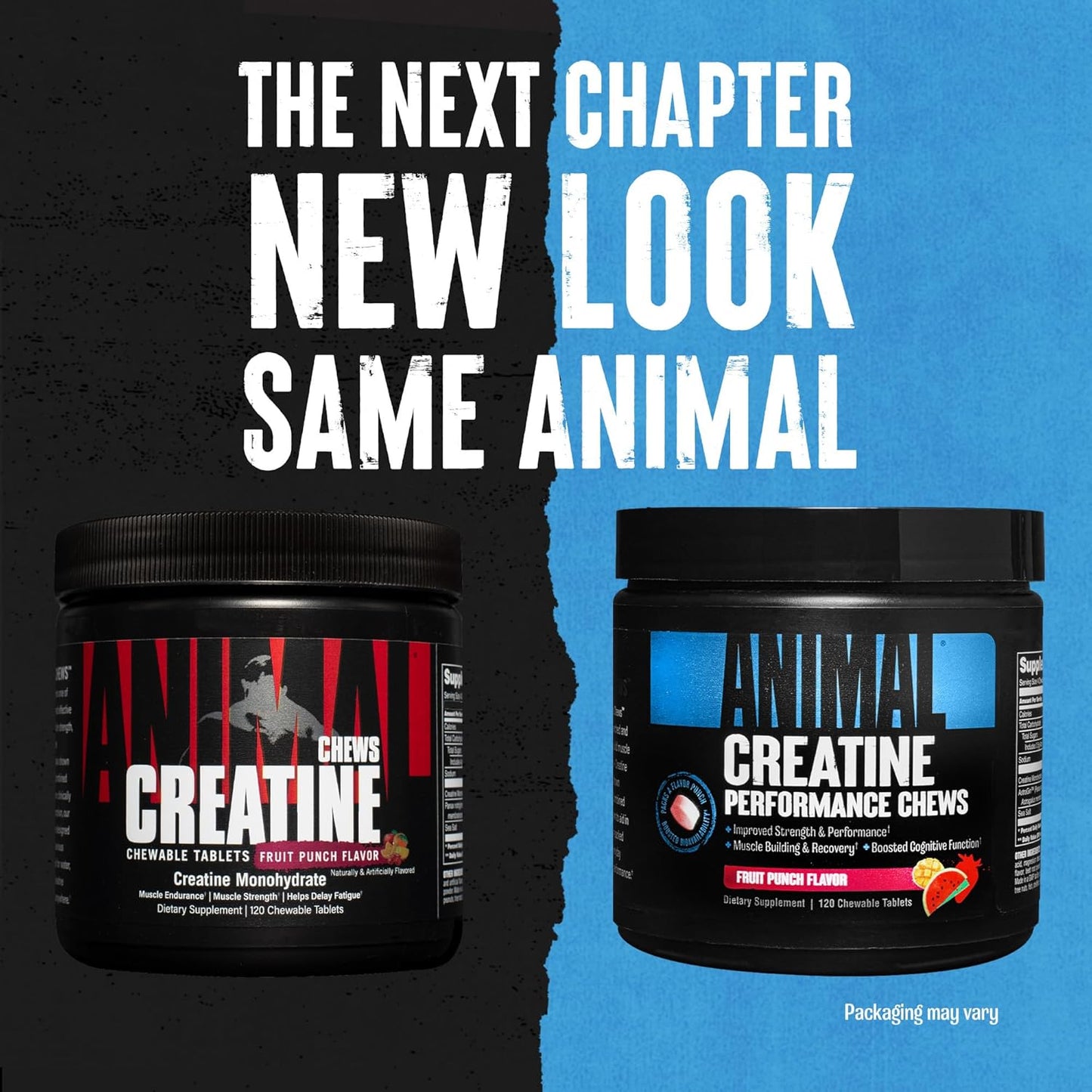 Fruit Punch Omega 3 & 6 Supplement with Creatine Chews - 30 Day Pack