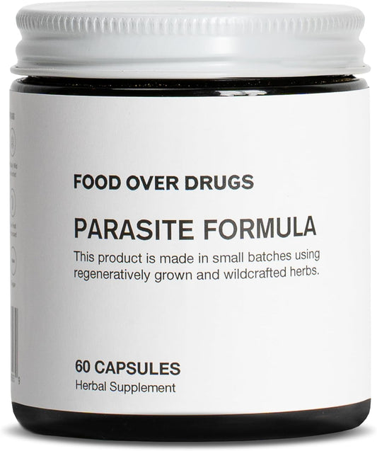 Full Spectrum Herbal Detox for Humans - 60 ct - Natural Parasite Formula for Complete Body Cleanse