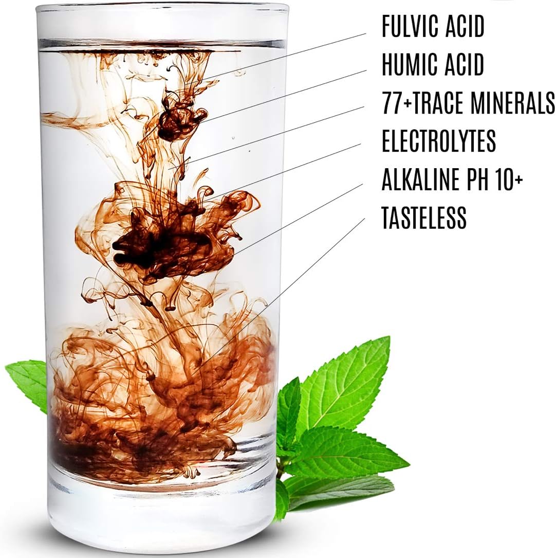 Fulvic Humic Acid Liquid Supplement with Electrolytes and Oregano Oil Drops: Stronger and More Versatile Than Oregano Softgels