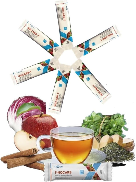 FuXion Nocarb T - Supports Cholesterol Balance, Reduces Fat Transformation, Carb Blocking (28 Sticks)