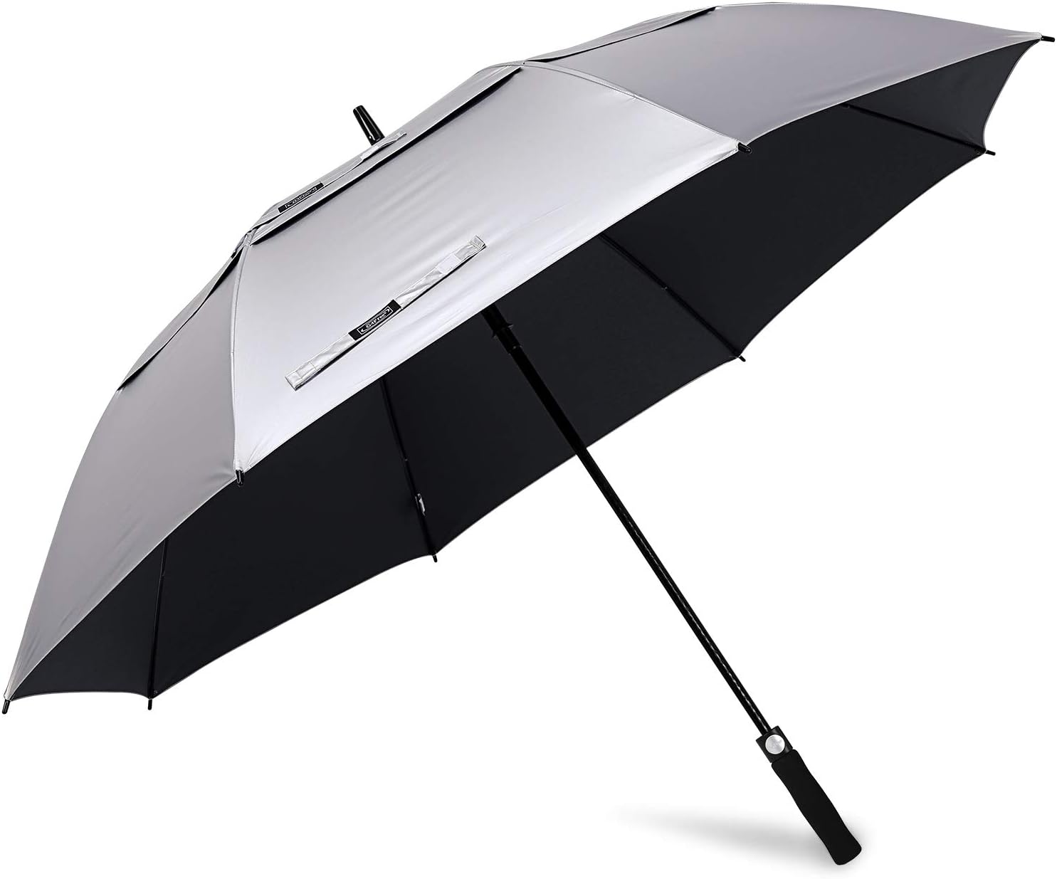 G4Free Oversize Windproof Golf Umbrella with UV Protection and Auto Open Vented Double Canopy