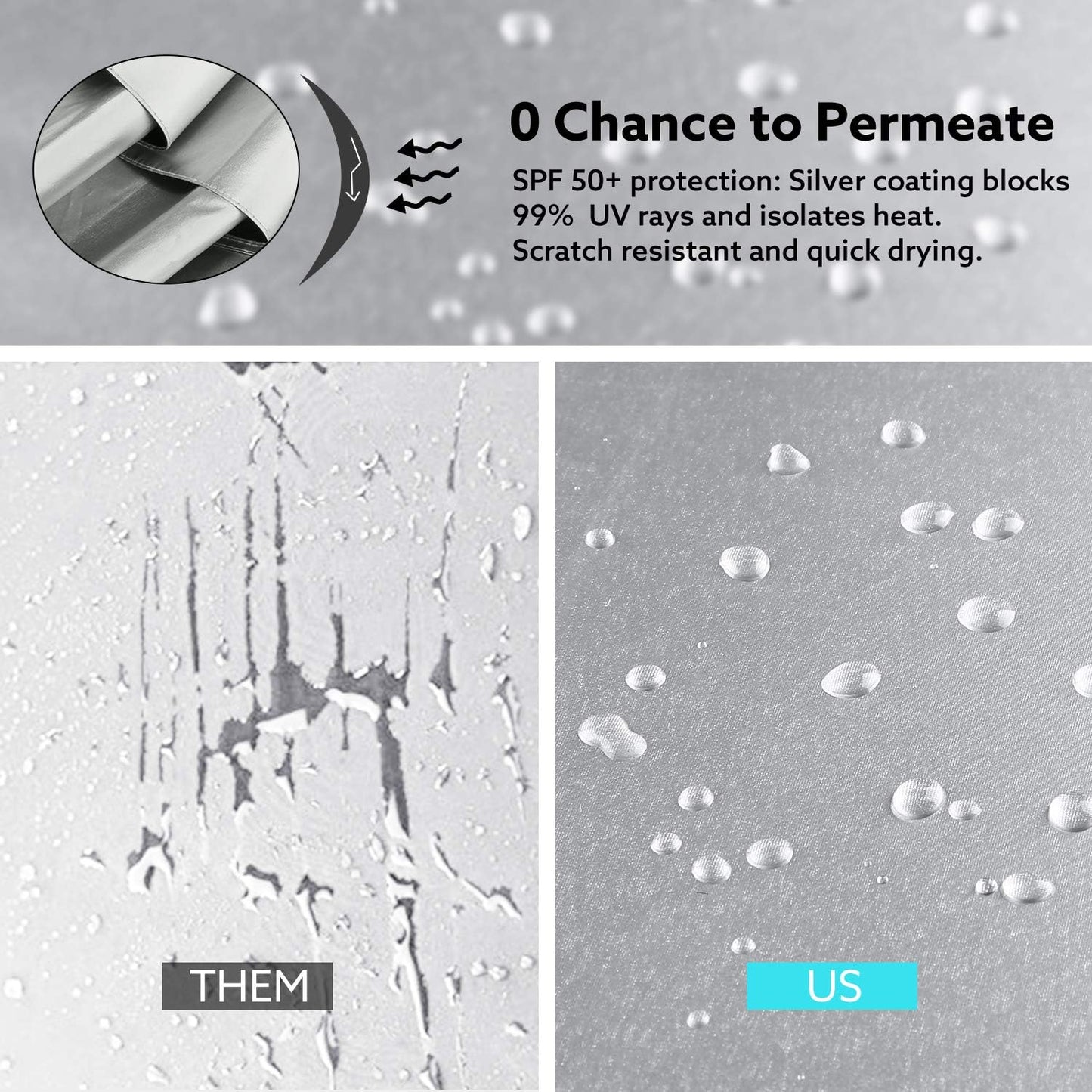 G4Free Oversize Windproof Golf Umbrella with UV Protection and Auto Open Vented Double Canopy