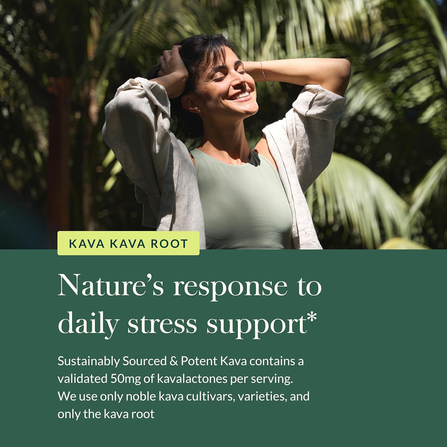 Gaia Herbs Kava Root Extra Strength - Promotes Natural Calmness and Emotional Wellness in Stressful Times - Noble Kava Cultivars - 1 Fl Oz