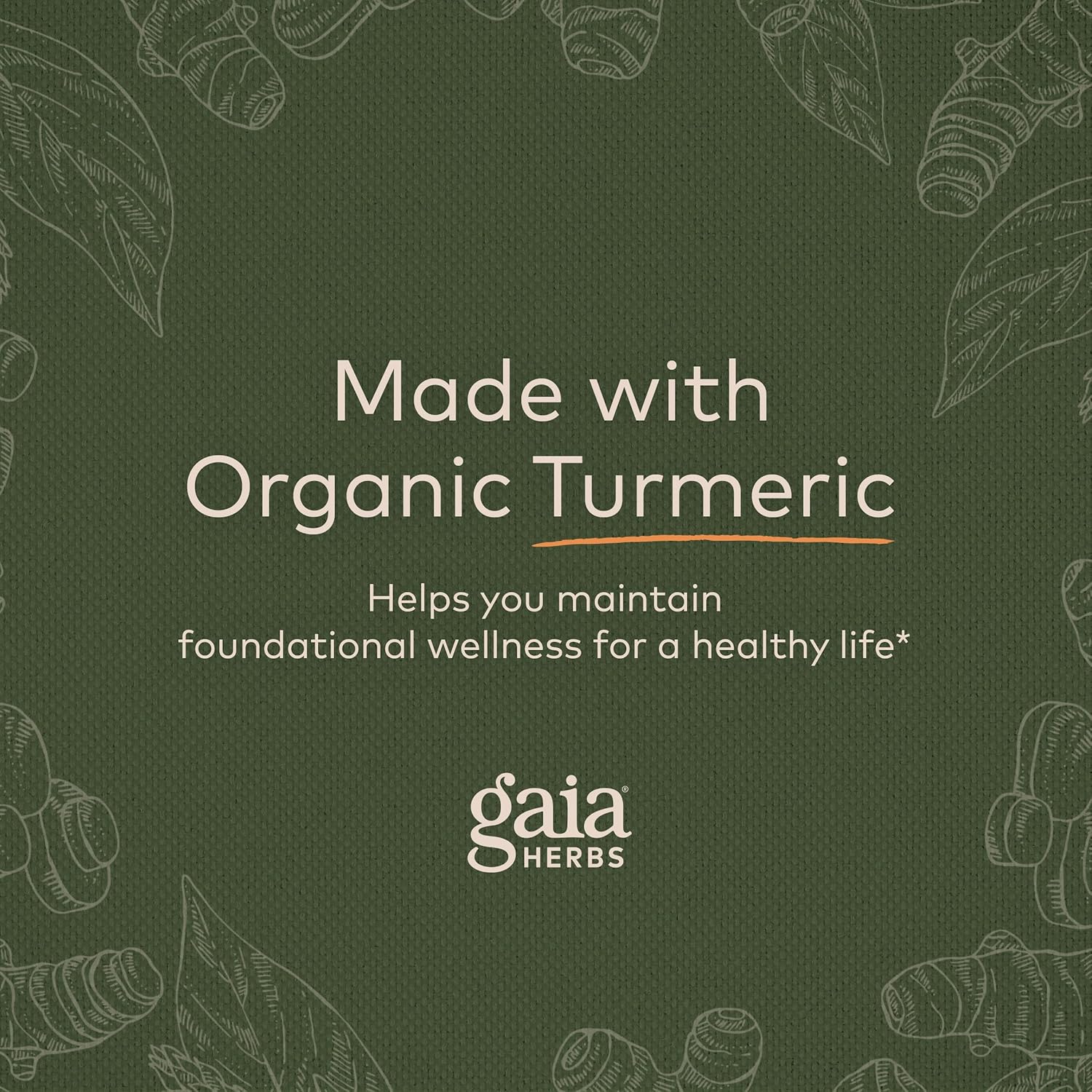 Gaia Herbs Turmeric Boost Restore - Turmeric Drink Mix for Healthy Swelling Response - Curcumin, Black Pepper, Holy Basil & Ginger - 4.3 oz