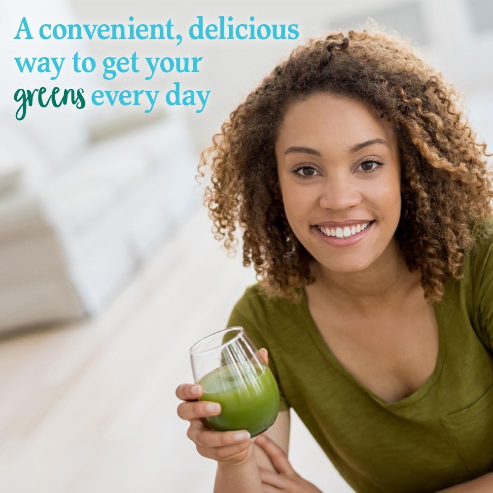 Garden of Life Perfect Food Super Green Formula - 30 Servings | Superfood Powder with 45 Greens, Fruits, Veggies, Probiotics, and Spirulina for Digestion & Immune Support
