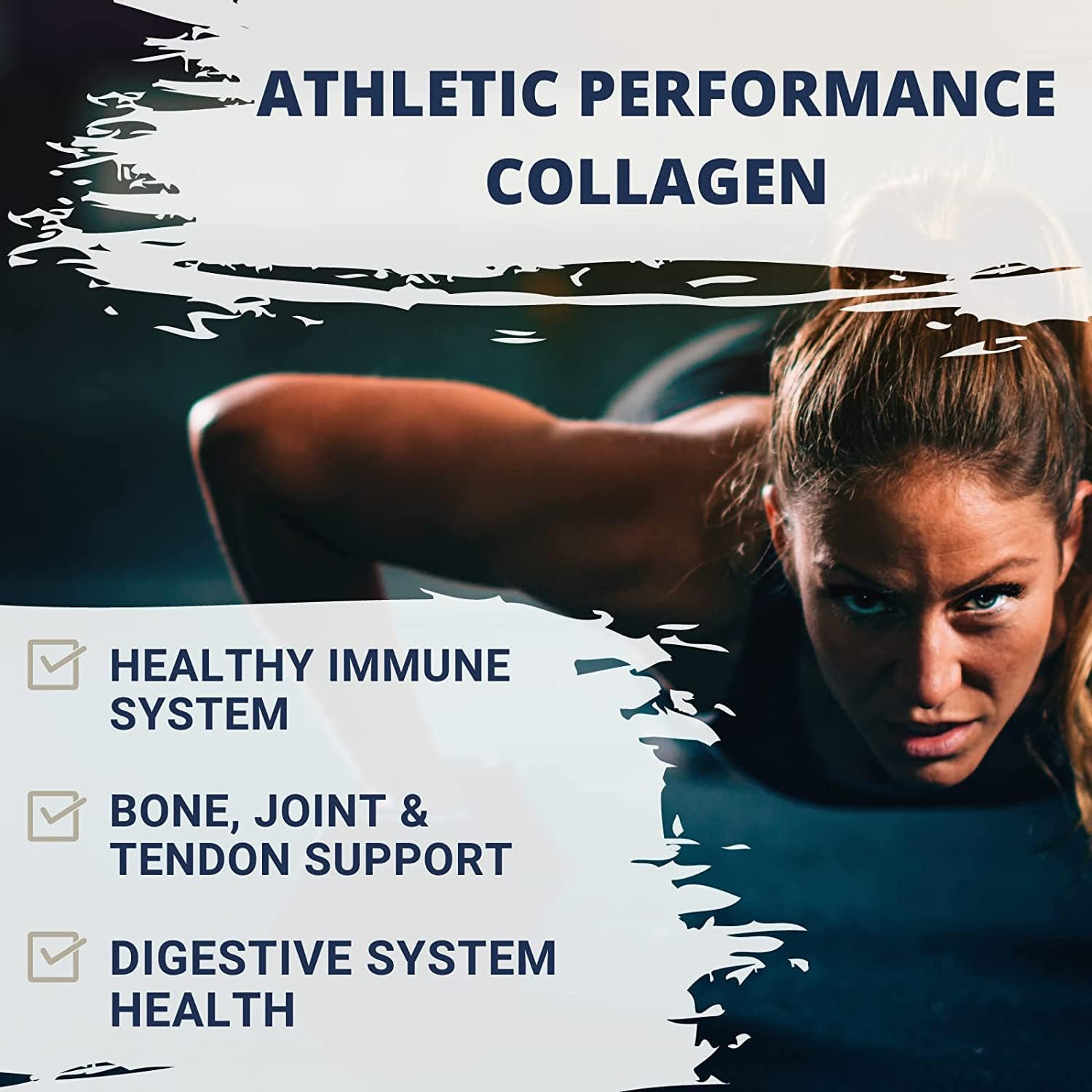Gaspari Nutrition Vanilla Bone Broth Collagen for Athletic Performance (1 Lb / 30 Servings)