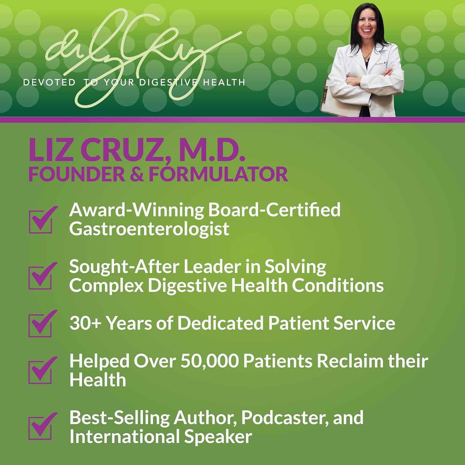 Gastro Greens Dietary Supplement - Whole Food Based, Non-GMO Capsules for Women, Men, and Children with Herbs