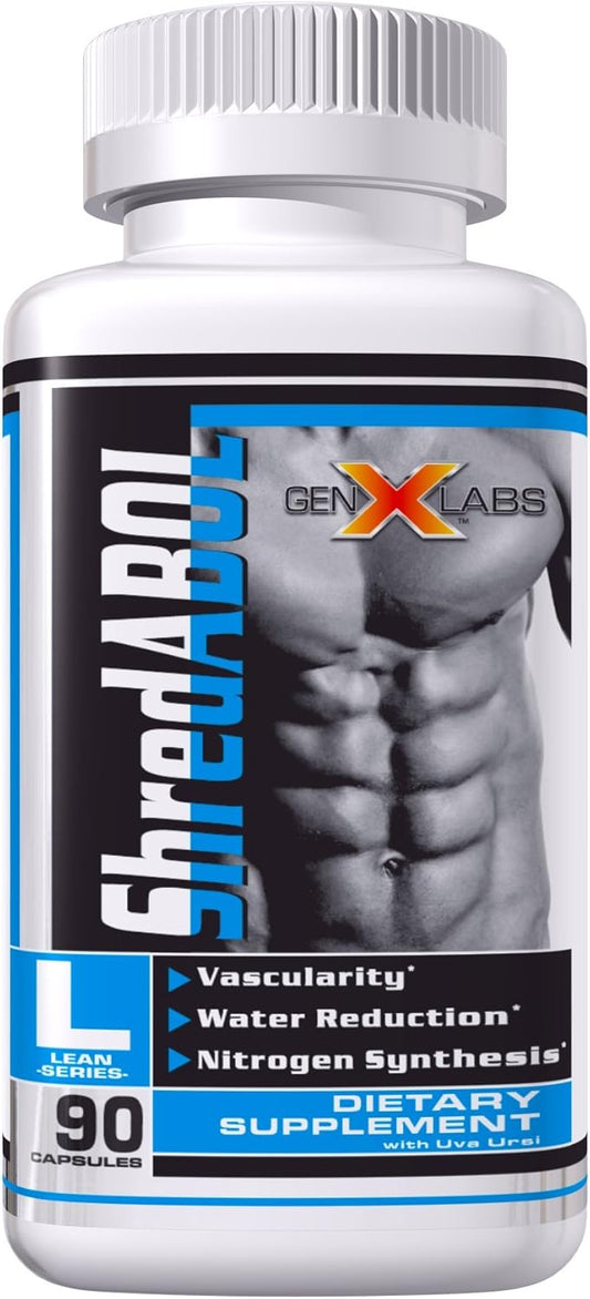 Gen X Labs ShredABOL - 90 Capsules for Fat Loss and Muscle Definition