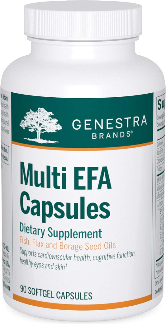 Genestra Brands Multi EFA Capsules | Omega-3, 6, 9 Blend | 90 Softgel Capsules