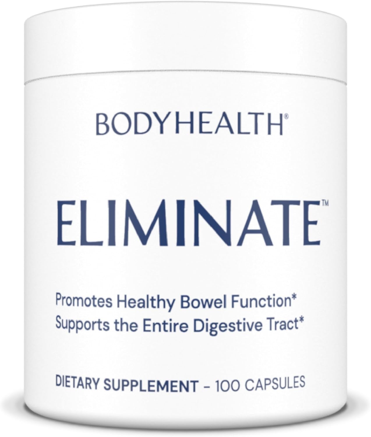 Gentle Colon Cleanse Pills for Constipation Relief and Gut Health - BodyHealth Intestinal Detox and Bowel Flush Supplement (100 Capsules)