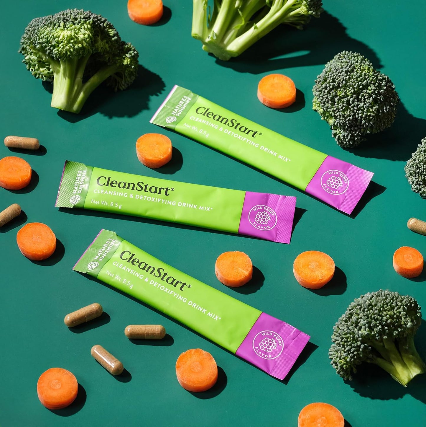 Gentle Herbal Detox Cleanse, 56 Packets | Supports Body's Natural Waste Removal