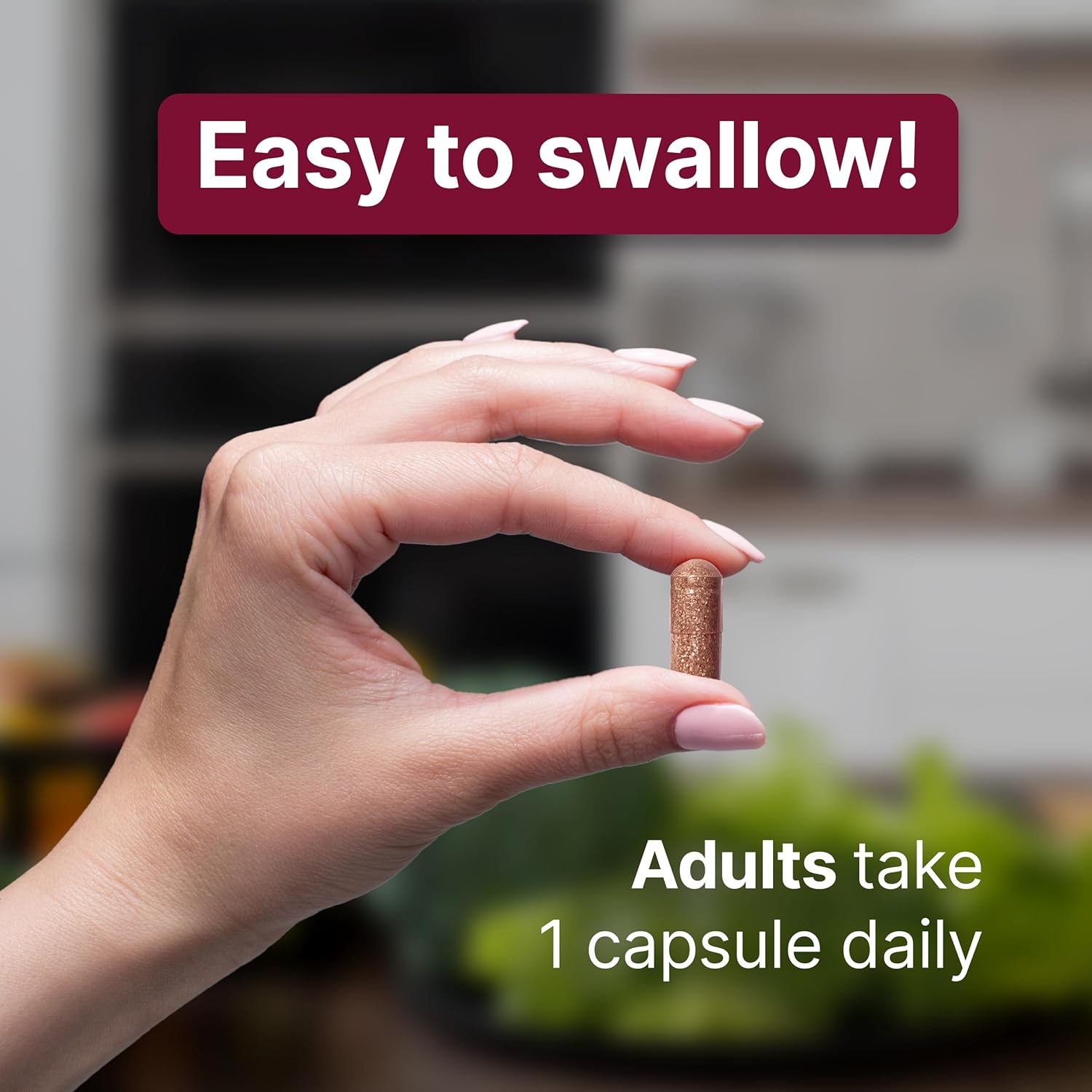 Gentle Iron Supplement Capsules 18mg - 100-Day Supply for Women & Men - Non-Constipating Anemia Support