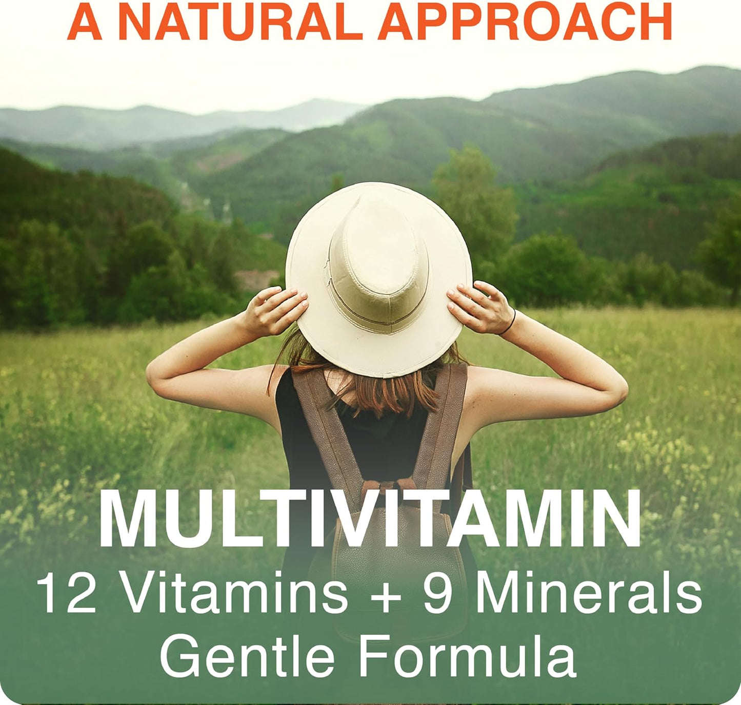 Gentle Multivitamin for Sensitive Bladders | Bladder Support with 12 Vitamins & 10 Minerals | Buffered Vitamin C & Burdock Root | 60 Capsules