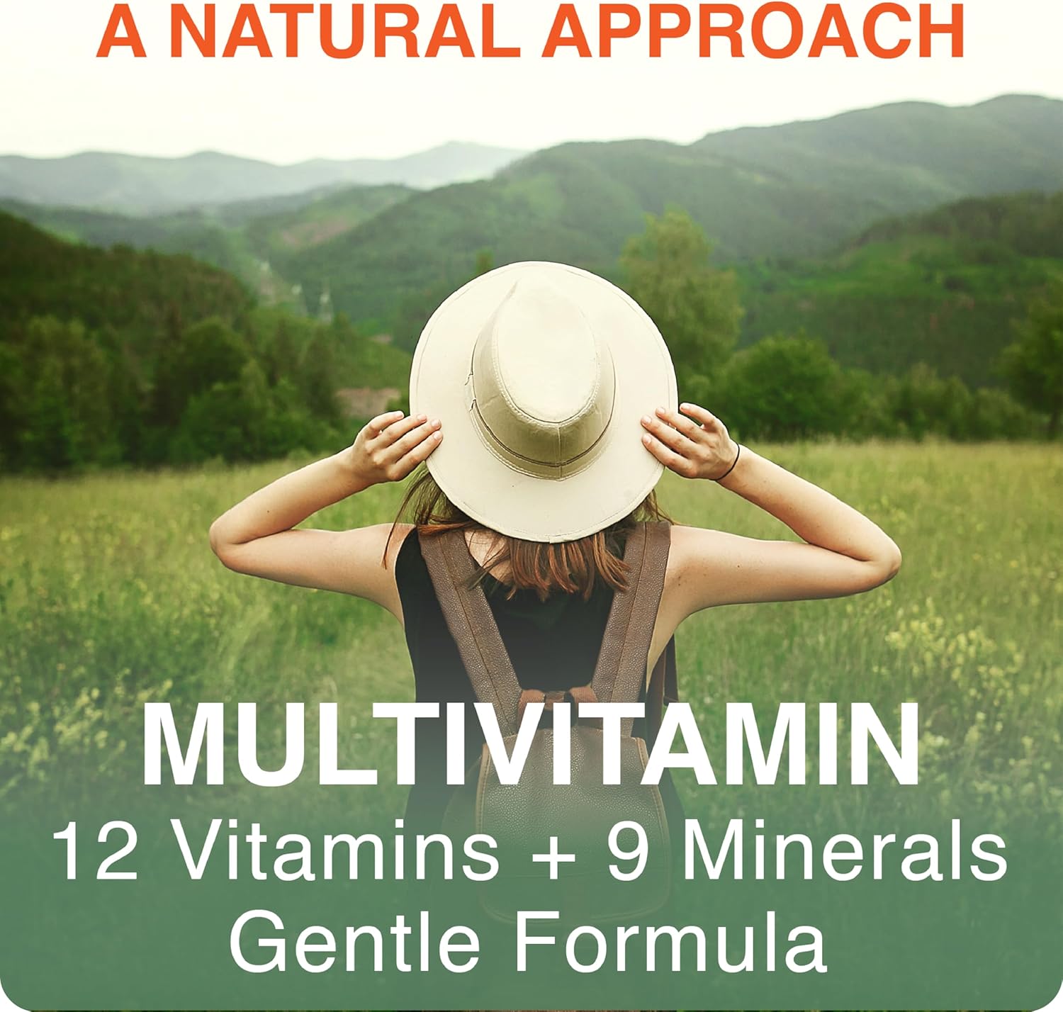 Gentle Multivitamin for Sensitive Bladders | Bladder Support with 12 Vitamins & 10 Minerals | Buffered Vitamin C & Burdock Root | 60 Capsules