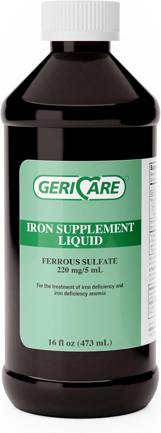 GeriCare Iron Supplement for Senior Health and Wellness