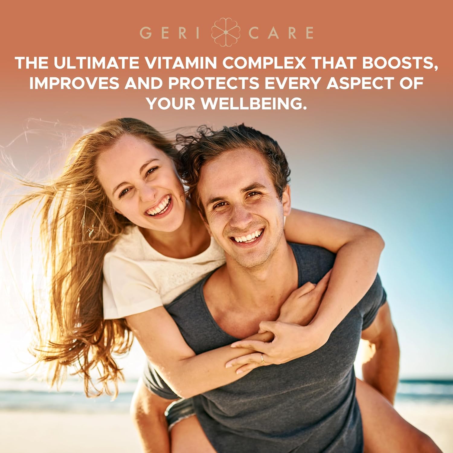 GeriCare One-Daily Multi-Vitamin Tablets, 200 Count for Adults | Essential Multivitamin Supplement with Vitamins A, C, D3, B, Calcium | Daily Vitamin & Mineral Complex for Men & Women
