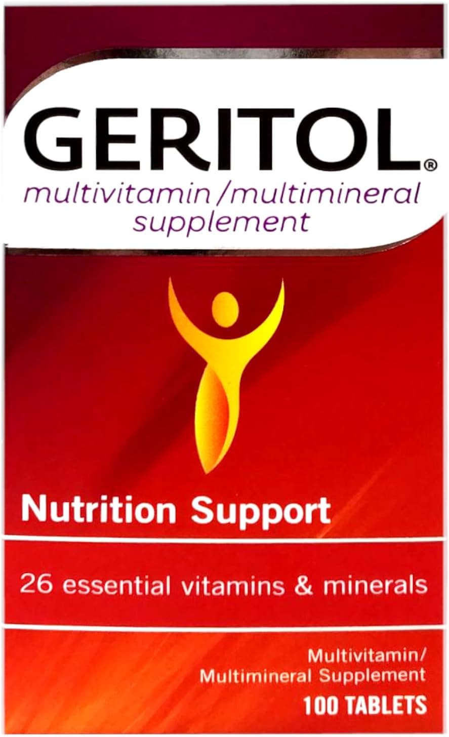 Geritol Complete Tablets - 100 Tablets for Daily Nutritional Support