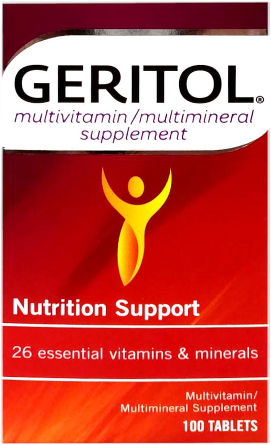 Geritol Complete Tablets - 100 Tablets for Daily Nutritional Support